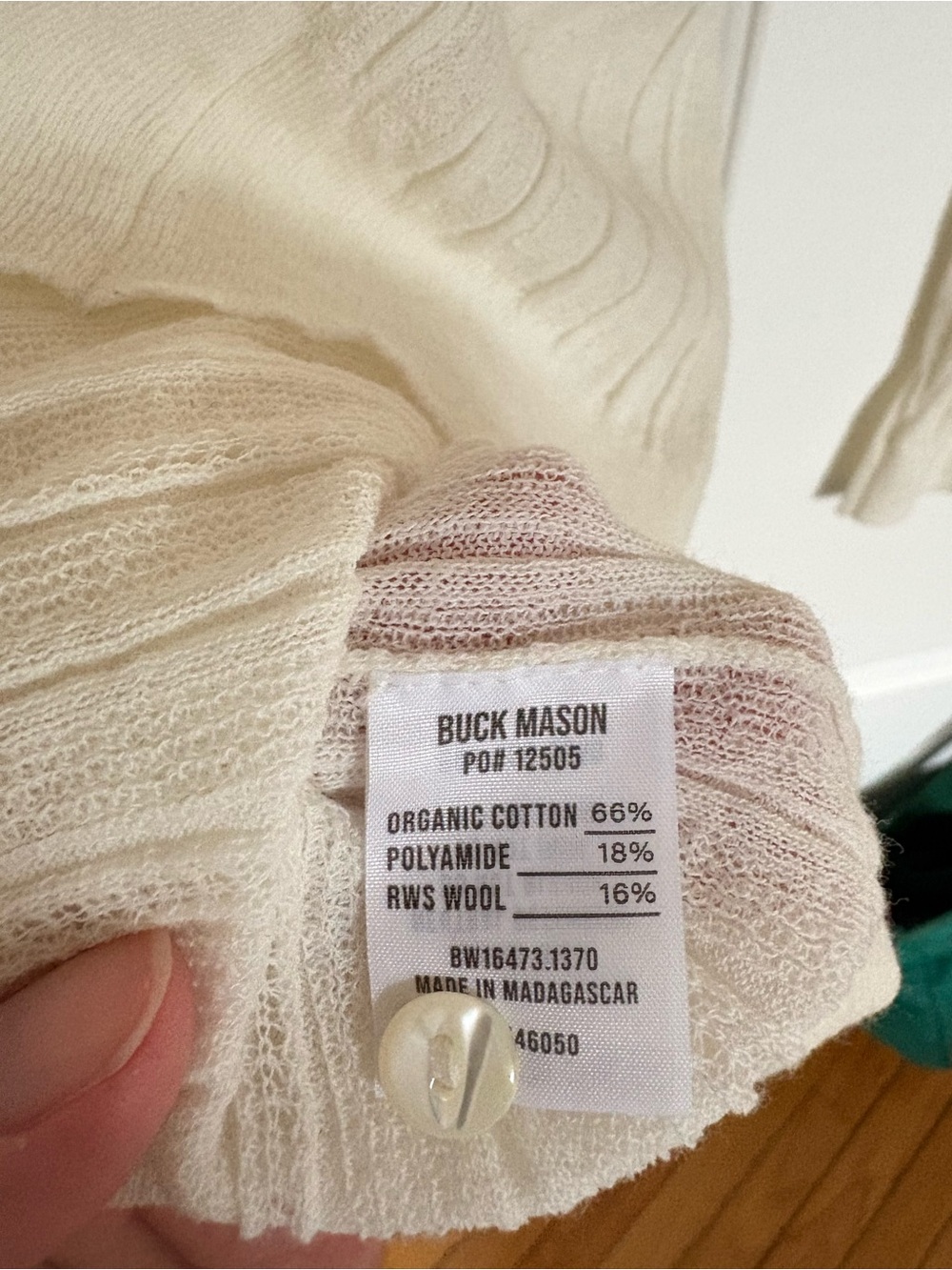Buck Mason Keepsake Henley Shirt - Picture 5 of 8
